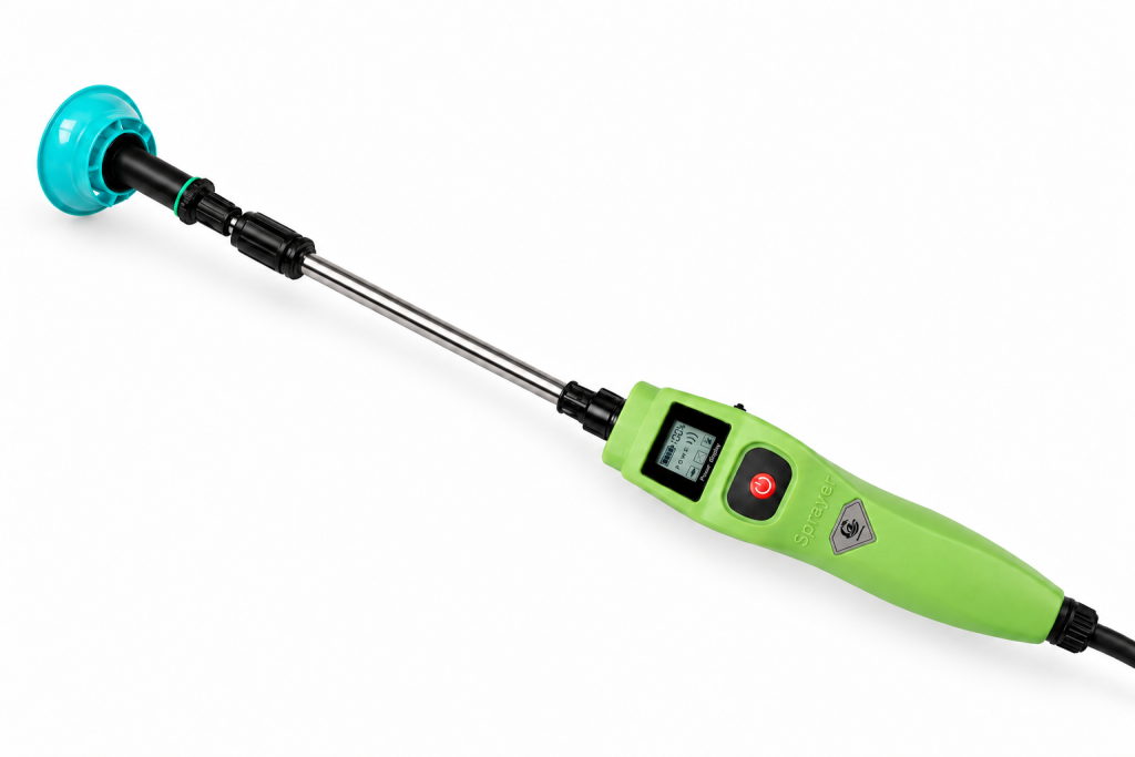 Cordless Electric Spray Gun with Rechargeable Battery for Garden & Cleaning